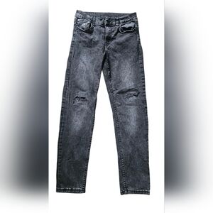 Zara Black Distressed Jeans Kids 13-14